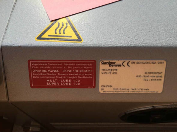 里其樂RIETSCHLE油式旋片真空泵 VC75真空泵 吸塑機真空機 電機功率較小的進口真空泵